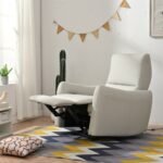 Wall Hugger Recliner,Power Recliner Chair,Electric Recliner For Living Room,PU Leather Reclining Armchair For Small Space,Reclining Sofa For Bedroom Apartment RV,with USB Port - Image 3