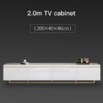 Modern Minimalist Multifunctional Coffee Table TV Cabinet - Image 4