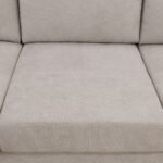 Off-White Short Fur Fluffy Fabric 2-Piece Left Side L-Shaped Living Room Sofa Set--Only Supports Self Pickup - Image 10