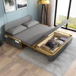 Light Luxury Sofa Bed Foldable Double Living Room - Image 2