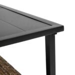 4-Piece Patio Sectional Low Dining Sofa Set - KD Rattan Wicker Outdoor Furniture - Image 6