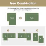 Modular Combination Living Room Sofa Set - Image 6