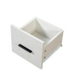 Bookshelf And Bookcase With Pegboard And Drawer, 9 Cubby Display Book Shelves, Modern Wide Wood Shelving Unit For Living Room, White - Image 2