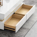 Modern Minimalist Multifunctional Coffee Table TV Cabinet - Image 2