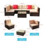 Patio Furniture Set PE Rattan Sectional Garden Furniture Corner Sofa Set - Image 3