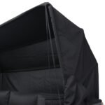 7-Piece Patio Set W Retractable Canopy   Wicker Rattan Sectional Sofa - Image 5