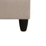 Off-White Short Fur Fluffy Fabric 2-Piece Left Side L-Shaped Living Room Sofa Set--Only Supports Self Pickup - Image 4