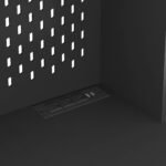 Freestanding Kitchen Pantry Cabinet Cupboard With 6 Doors,3 Shelves And 2 Drawer,Versatile Wardrobe & Kitchen Cabinet,Craft Storage Cabinet,Laundry Room Storage For Kitchen Black - Image 9