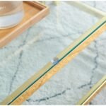 Modern Stainless Steel Coffee Table Set  Set Of 2, Double-Layer Clear Tempered Glass Table Top, Coffee Table  End Side Table 2-Pieces Sets For Living Room Home Office - Image 4