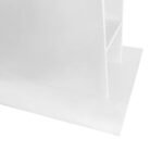 Extendable Dining Table, Dining Table With Storage, Rectangular Dining Table, Coffee Leisure Table, Modern Simple Iron Dining Table, Space-saving Multifunctional Dining Table, White - Image 3