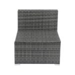 7-Piece Patio Set W Retractable Canopy   Wicker Rattan Sectional Sofa - Image 8